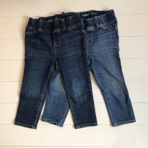 Gapkids Legging Jeans Girls 2T Lot of 2